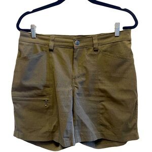 Duluth Trading Company Breezeshooter 7" Shorts, Olive Green, Size 10